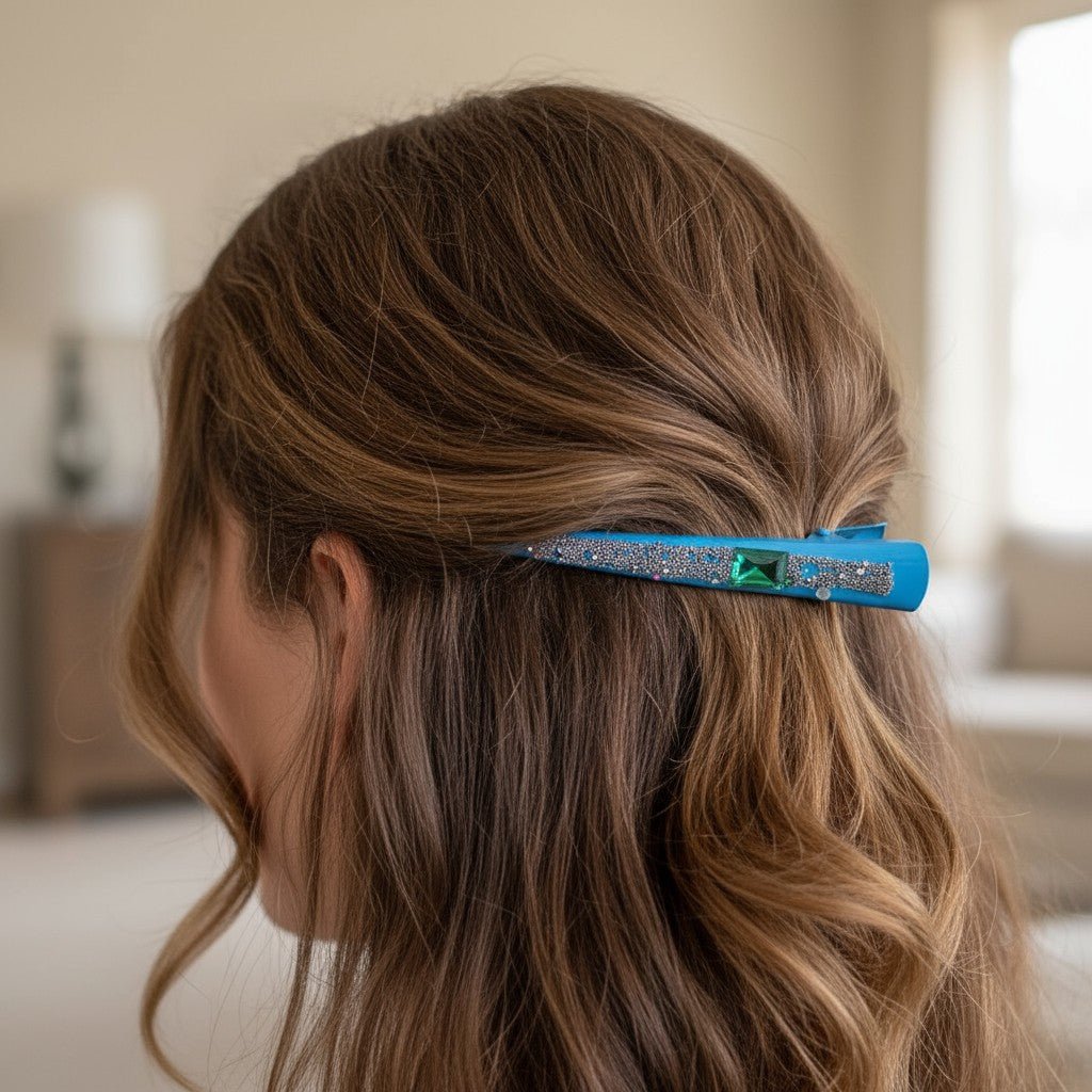 Ladies Banana Metal Hair Clips - Multi Colour - StylePhase SA