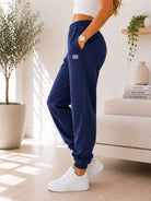 Ladies BB Navy Cuff Track Pants - StylePhase SA