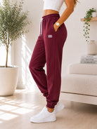Ladies BB Red Cuff Track Pants - StylePhase SA