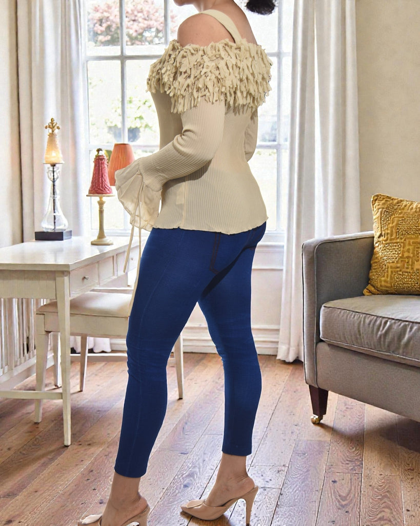 Ladies Biege Off Shoulder Top - StylePhase SA