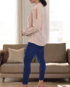 Ladies Biege Slit Sleeve Blouse - StylePhase SA