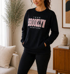 Ladies Black Brooklyn Fleece Sweater - StylePhase SA