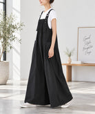 Ladies Black Buckle Strap Side Pocket Maxi Dress - StylePhase SA