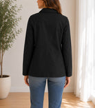 Ladies Black Classic Button Jacket - StylePhase SA