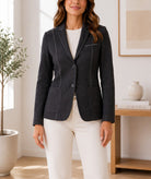 Ladies Black Distressed Ripped Blazer - StylePhase SA