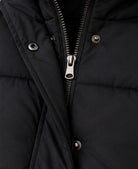 Ladies Black Fleece Lined Hoody Jacket - StylePhase SA