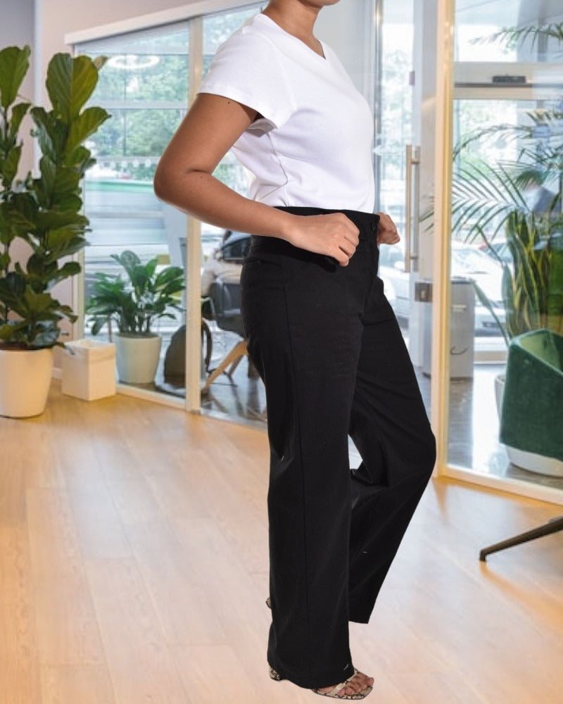Ladies Black Formal Pants - StylePhase SA