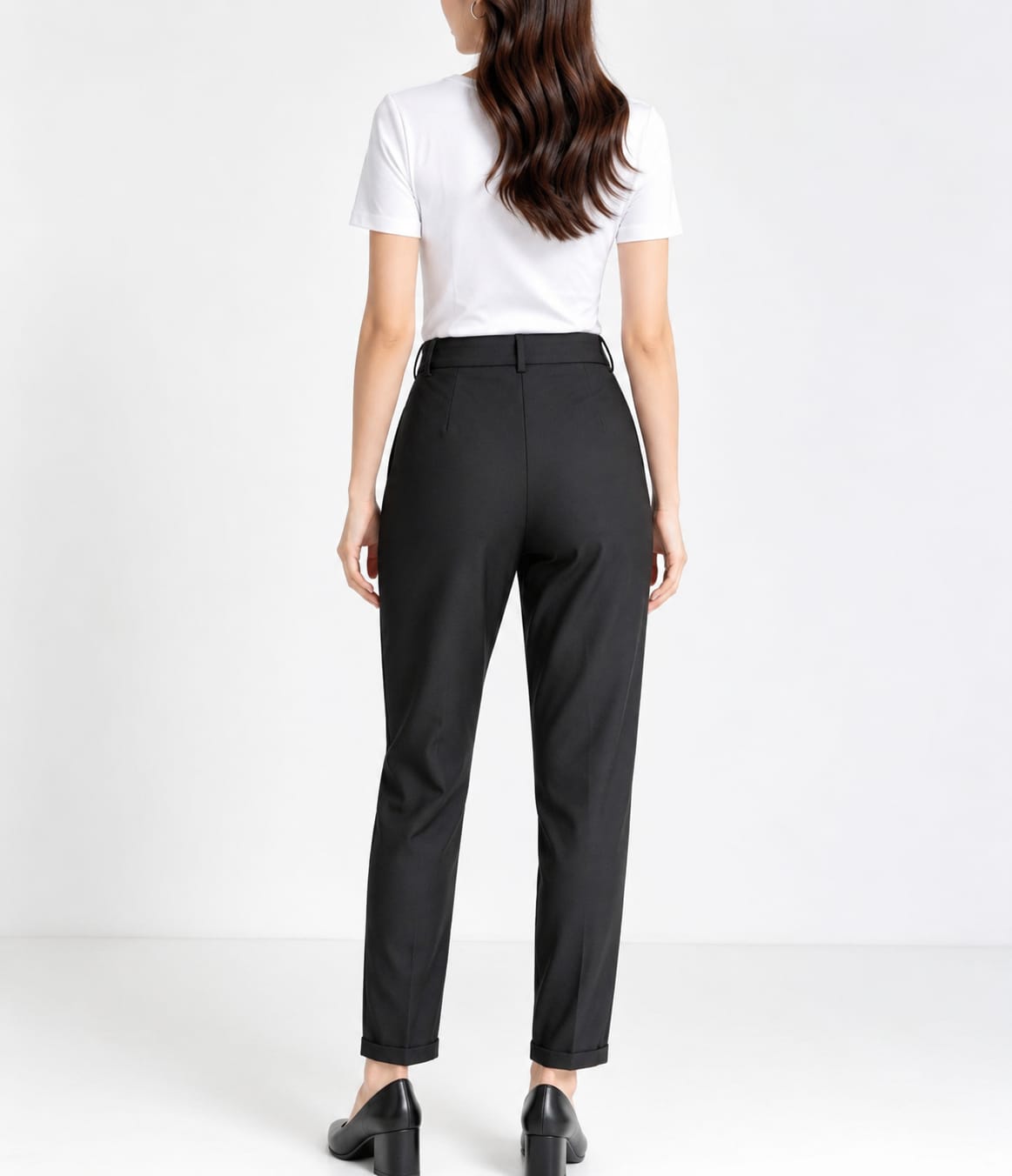 Ladies Black Formal Pants With Pocket - StylePhase SA
