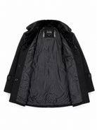 Ladies Black Fur Button Blazer - StylePhase SA