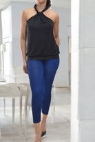Ladies Black Halter Neck Top - StylePhase SA