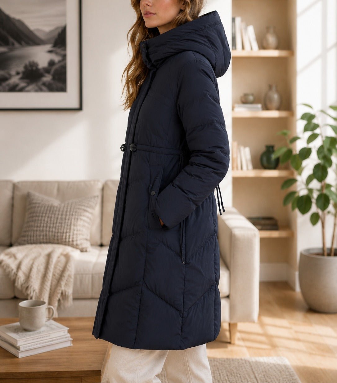 Ladies Black Hoody Wind Breaker Jackets - StylePhase SA