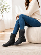 Ladies Black Jenice Boots - StylePhase SA