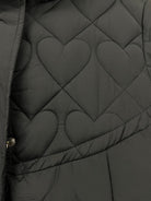 Ladies Black Knee Length Puffer Jacket - StylePhase SA