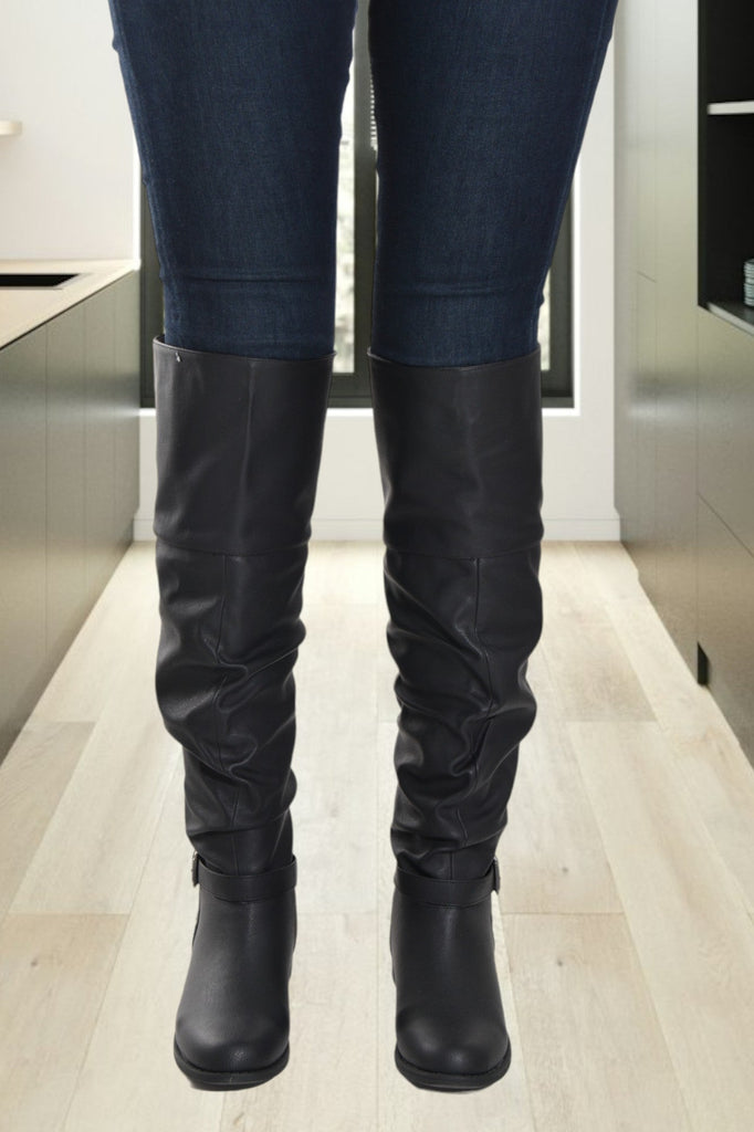 Ladies Black Marit Boots - StylePhase SA