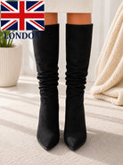 Ladies Black Phelan Heel Boots - StylePhase SA
