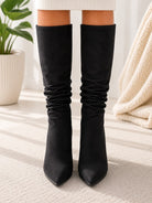 Ladies Black Phelan Heel Boots - StylePhase SA