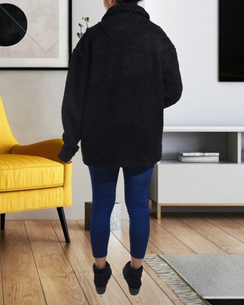 Ladies Black Pocket Jacket - StylePhase SA