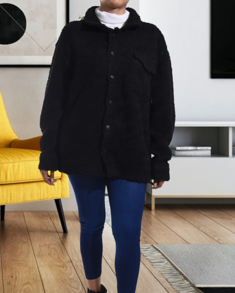 Ladies Black Pocket Jacket - StylePhase SA