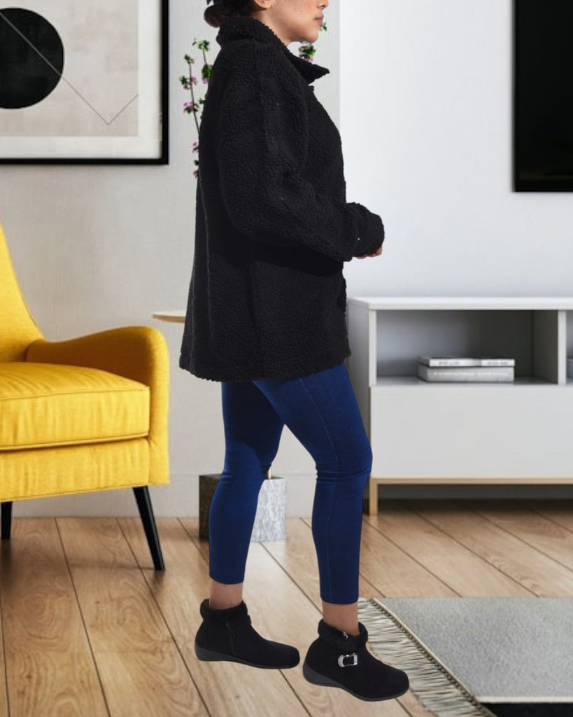Ladies Black Pocket Jacket - StylePhase SA
