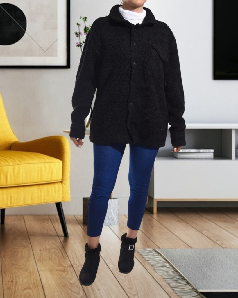 Ladies Black Pocket Jacket - StylePhase SA
