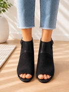 Ladies Black Rellia Heel - StylePhase SA