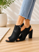 Ladies Black Rellia Heel - StylePhase SA
