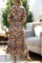 Ladies Black Ruffle Dress - StylePhase SA