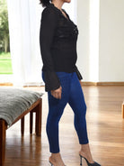 Ladies Black Sequence Top - StylePhase SA