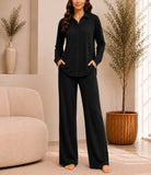 Ladies Black Three Piece Set - StylePhase SA