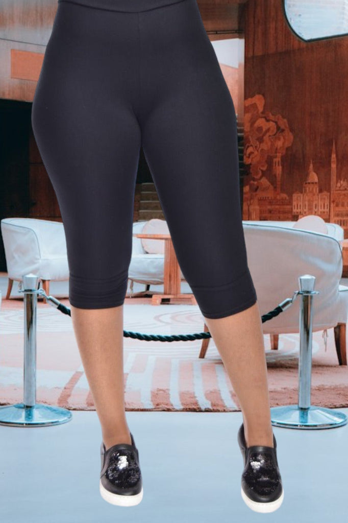 Ladies Black Tights -3/4 - StylePhase SA