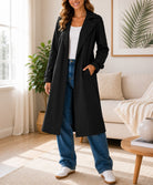 Ladies Black Trench Coat - StylePhase SA