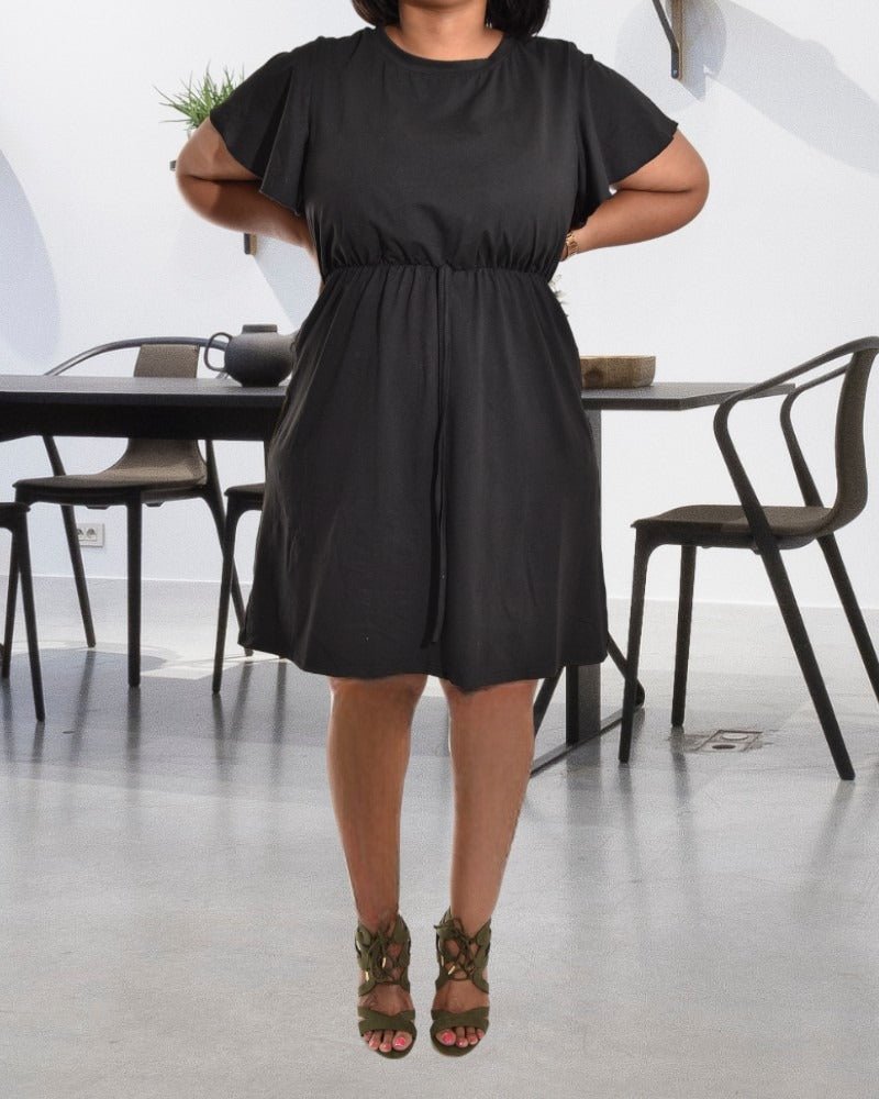 Ladies Black Tunic Dress - StylePhase SA