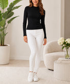 Ladies Black Turtle Neck Top - StylePhase SA
