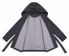 Ladies Black Wool Blend Zip Jacket - StylePhase SA