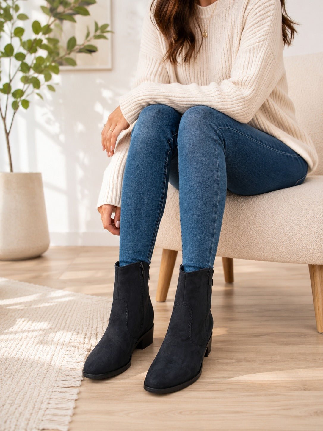 Ladies Black Xael Boots - StylePhase SA