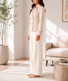 Ladies Blazer Lined Coat - Biege - StylePhase SA
