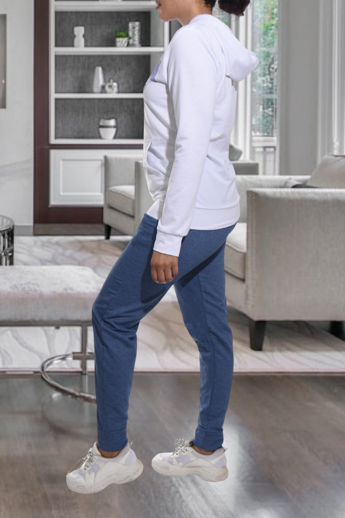 Ladies Blue Brooklyn Printed Tracksuit Set - StylePhase SA