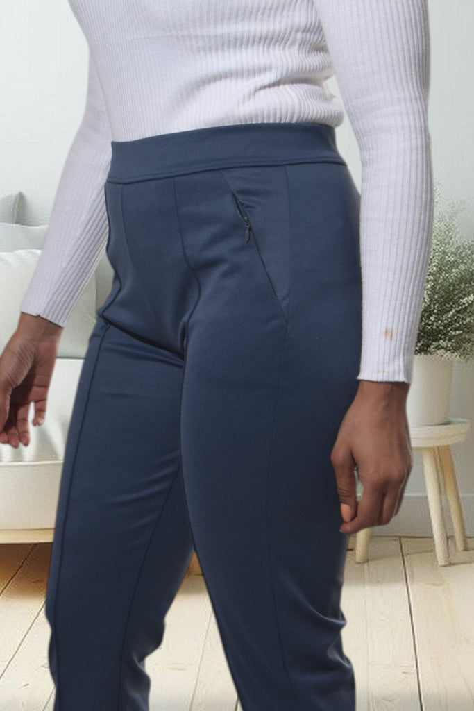 Ladies Blue Capri Pants - StylePhase SA
