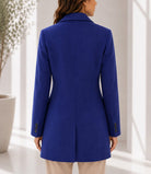 Ladies Blue Double Breast Blazer - StylePhase SA
