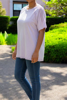 Ladies Blue Lace Top - StylePhase SA
