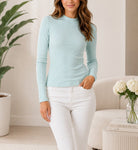 Ladies Blue Turtle Neck Top - StylePhase SA
