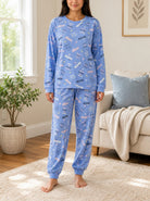 Ladies Blue Weekend Vibes Pj Set - StylePhase SA