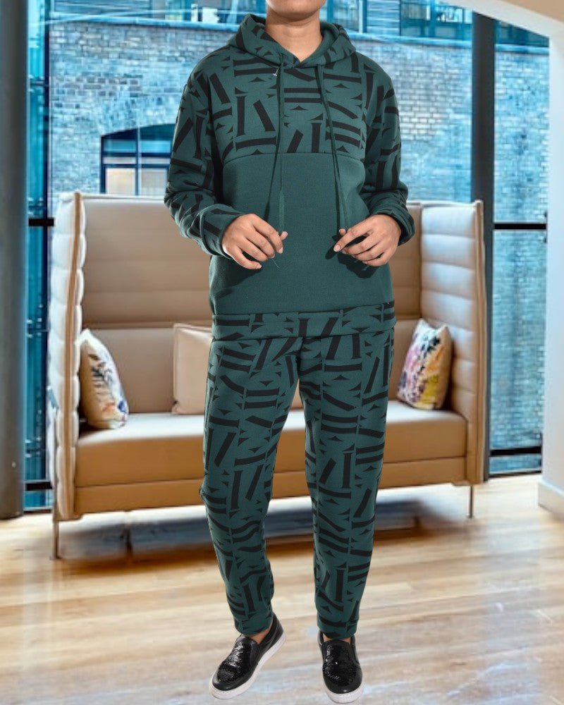 Ladies Bottle Green Tracksuit - StylePhase SA