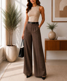 Ladies Bown Wide Leg Pocket Pants - StylePhase SA