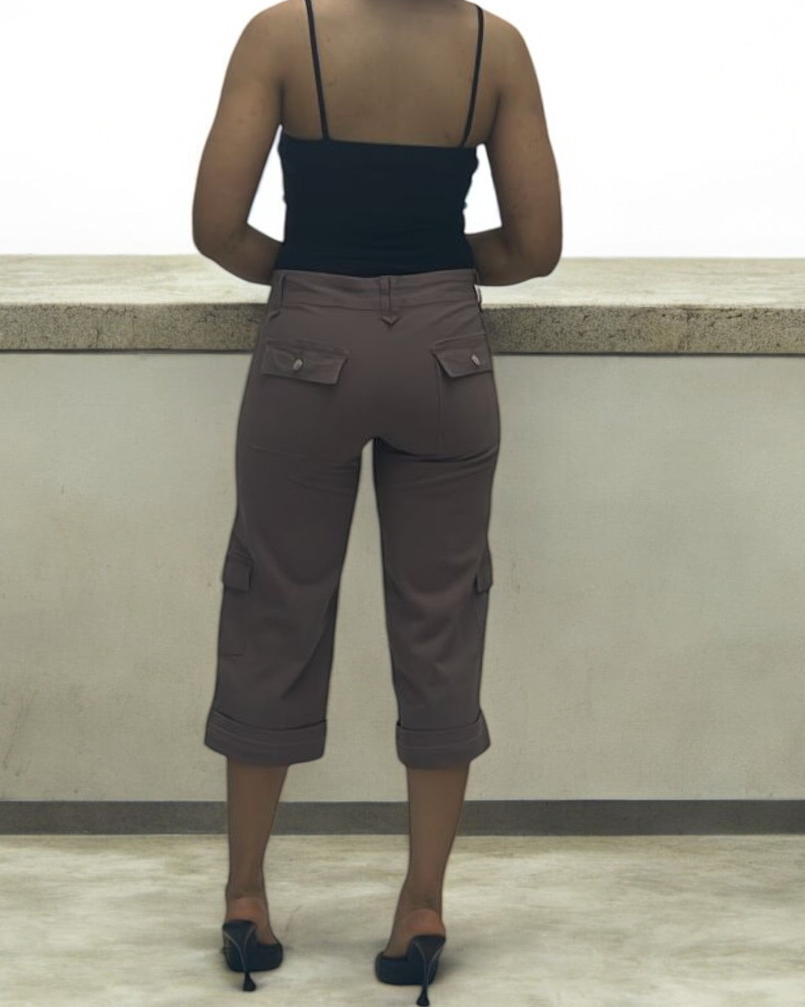 Ladies Brown 3/4 Pants - StylePhase SA