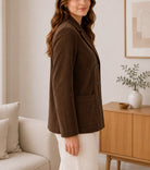 Ladies Brown Corduroy Jacket - StylePhase SA