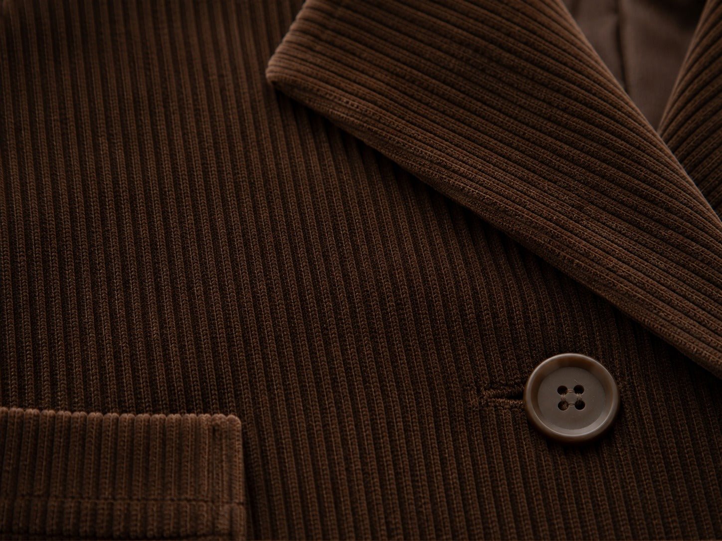 Ladies Brown Corduroy Jacket - StylePhase SA