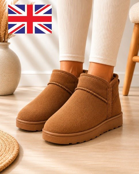 Ladies Brown Platform Boots - StylePhase SA