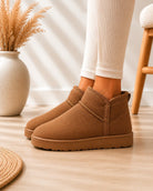 Ladies Brown Platform Boots - StylePhase SA