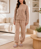 Ladies Brown Plush Pj Set - StylePhase SA